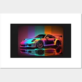 Exotic Car - 911 Posters and Art